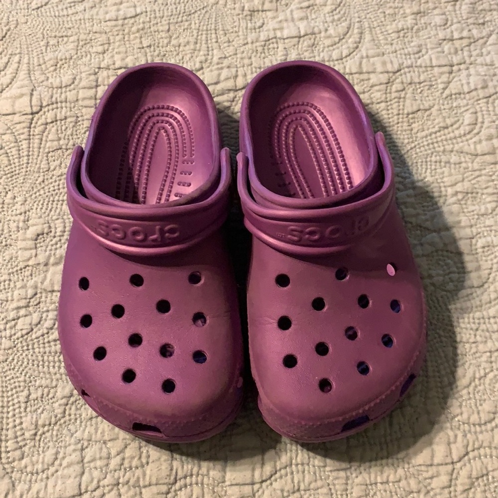 Girl Purple Crocs